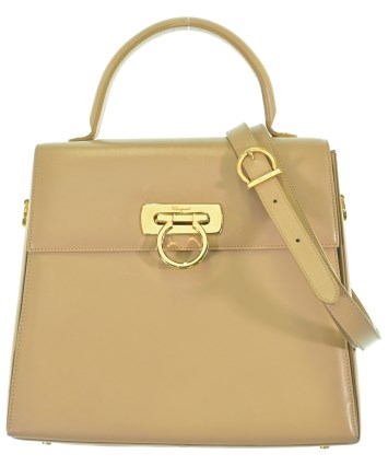 Salvatore Ferragamo（サルバトーレフェラガモ）ハンドバッグ ベージュ