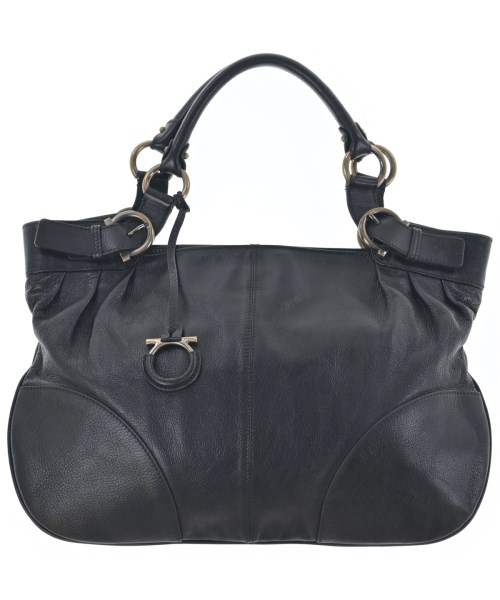 Salvatore Ferragamo フェラガモ 黒 ハンドバッグ Salvatore Ferragamo（サルバトーレフェラガモ）ハンドバッグ 黒