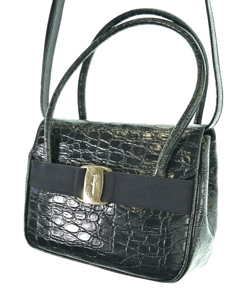 Salvatore Ferragamo（サルバトーレフェラガモ）ハンドバッグ 紺 サイズ:- レディース/2200702125188