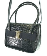 Salvatore Ferragamo（サルバトーレフェラガモ）ハンドバッグ 紺 サイズ:- レディース/2200702125188