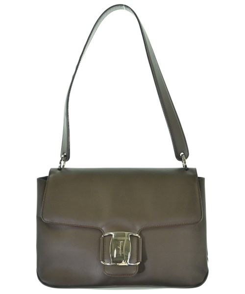 Salvatore Ferragamo（サルバトーレフェラガモ）ショルダーバッグ 茶 サイズ:- レディース/2200702125201