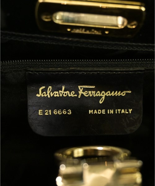 Salvatore Ferragamo（サルバトーレフェラガモ）ハンドバッグ 黒 サイズ:- レディース/2200702126208