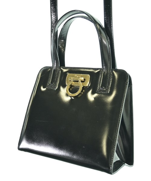 Salvatore Ferragamo（サルバトーレフェラガモ）ハンドバッグ 黒 サイズ:- レディース/2200702126208