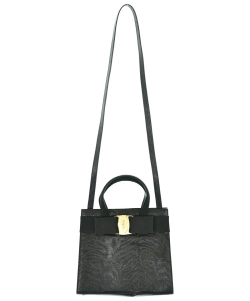Salvatore Ferragamo（サルバトーレフェラガモ）ハンドバッグ 黒 サイズ:- レディース/2200702126697