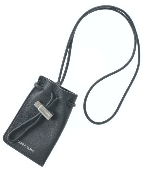 Salvatore Ferragamo(サルバトーレフェラガモ)ネックレス 黒 サイズ:-/2200655875024