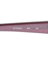 Salvatore Ferragamo（サルバトーレフェラガモ）サングラス 赤 サイズ:- レディース/2200656859207