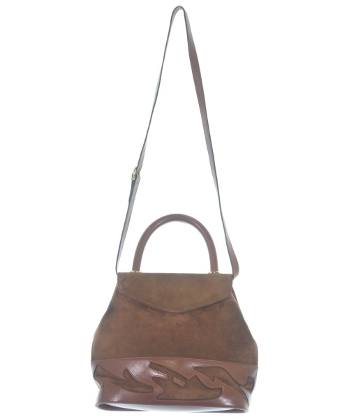 Salvatore Ferragamo（サルバトーレフェラガモ）ハンドバッグ 茶 サイズ:- レディース/2200656861248