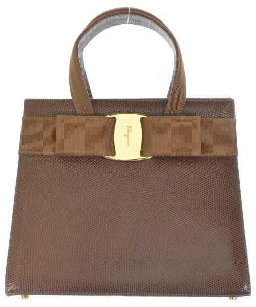 Salvatore Ferragamo(サルバトーレフェラガモ)ハンドバッグ 茶 サイズ:-/2200656861767