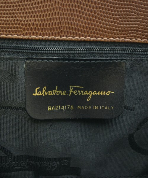Salvatore Ferragamo（サルバトーレフェラガモ）ハンドバッグ 茶 サイズ:- レディース/2200656861767