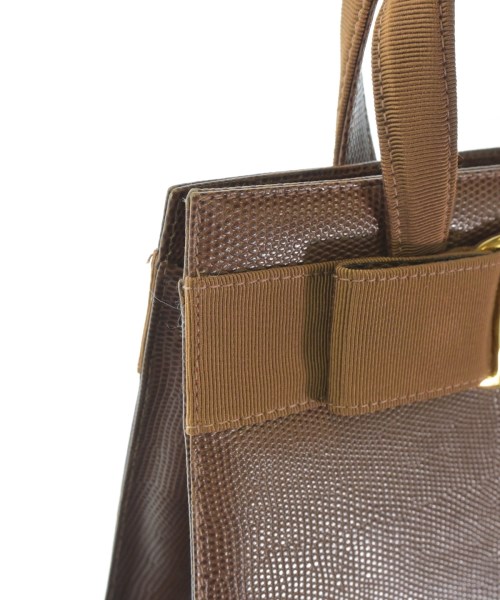 Salvatore Ferragamo（サルバトーレフェラガモ）ハンドバッグ 茶 サイズ:- レディース/2200656861767