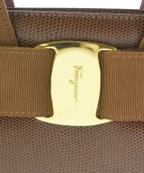 Salvatore Ferragamo（サルバトーレフェラガモ）ハンドバッグ 茶 サイズ:- レディース/2200656861767