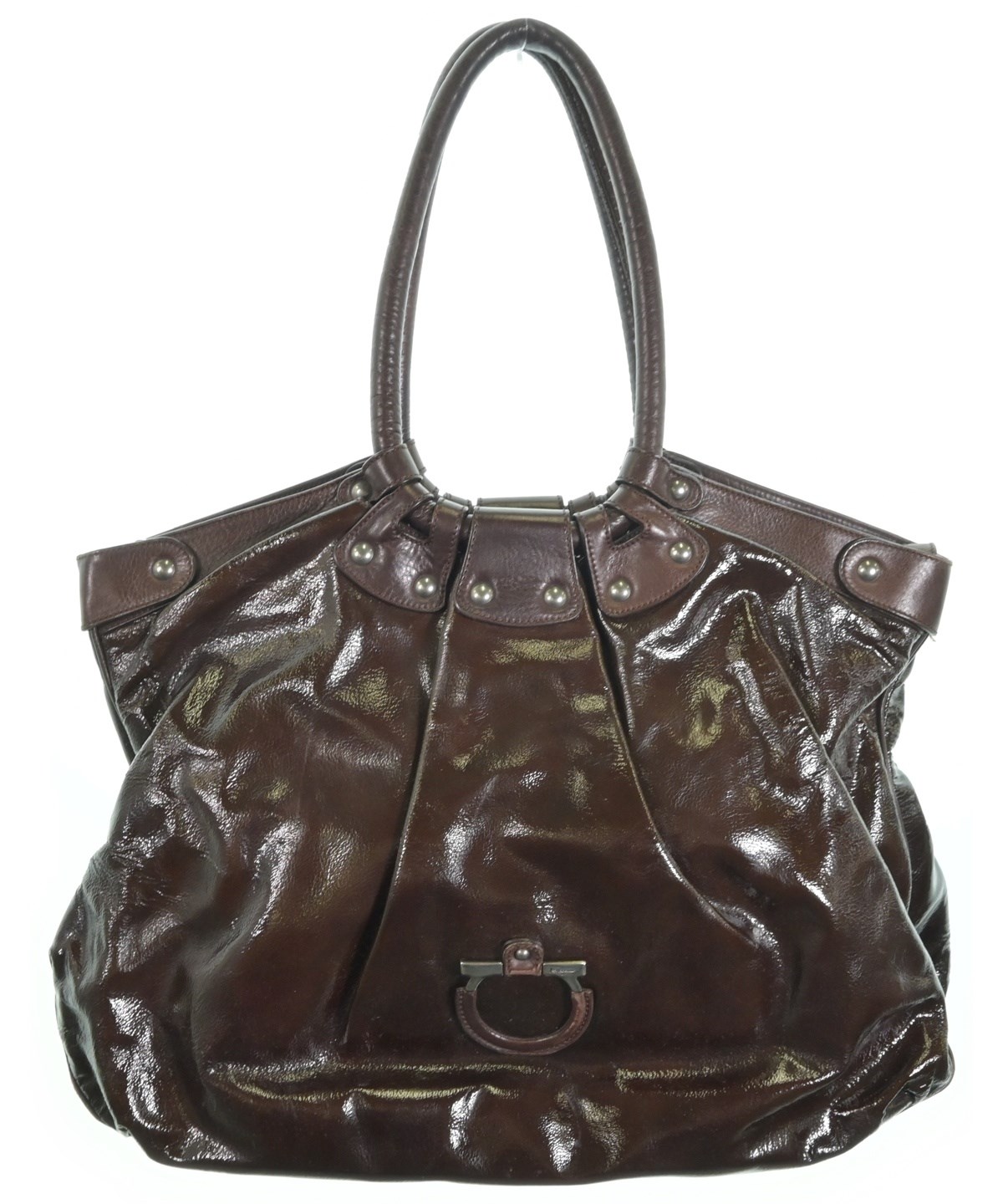 Salvatore Ferragamo（サルバトーレフェラガモ）トートバッグ 茶