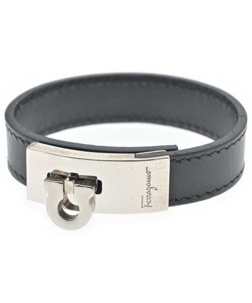 Salvatore Ferragamo(サルバトーレフェラガモ)ブレスレット・バングル 黒 サイズ:-/2200655842248