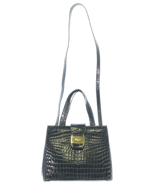 Salvatore Ferragamo（サルバトーレフェラガモ）ハンドバッグ 黒 サイズ:- レディース/2200660766416