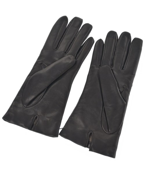 Salvatore Ferragamo（サルバトーレフェラガモ）手袋 黒 サイズ:7.5 レディース/2200660473277