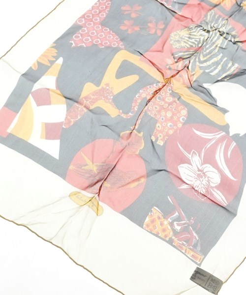 Salvatore Ferragamo（サルバトーレフェラガモ）バンダナ・スカーフ 黒 サイズ:- レディース/2200662272083