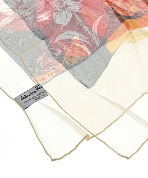 Salvatore Ferragamo（サルバトーレフェラガモ）バンダナ・スカーフ 黒 サイズ:- レディース/2200662272083