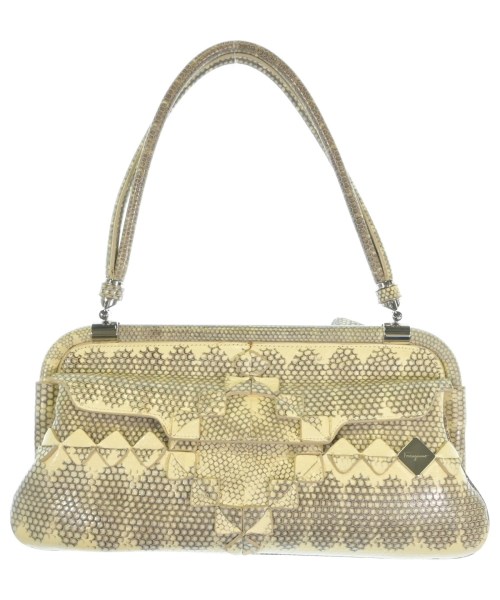 Salvatore Ferragamo（サルバトーレフェラガモ）ハンドバッグ 白 サイズ:- レディース/2200709298229