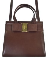 Salvatore Ferragamo（サルバトーレフェラガモ）ハンドバッグ 茶 サイズ:- レディース/2200716252221