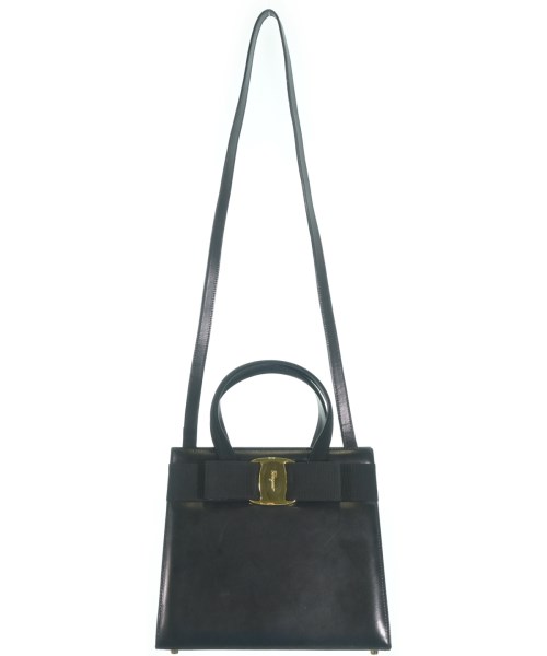 Salvatore Ferragamo（サルバトーレフェラガモ）ハンドバッグ 黒 サイズ:- レディース/2200716252825