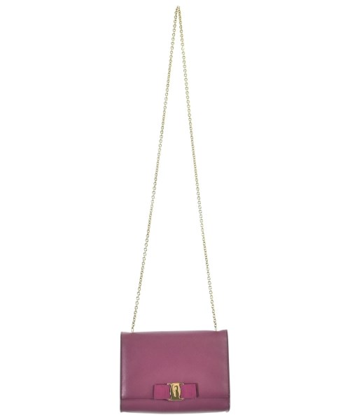 Salvatore Ferragamo（サルバトーレフェラガモ）ショルダーバッグ ピンク サイズ:- レディース/2200709818045