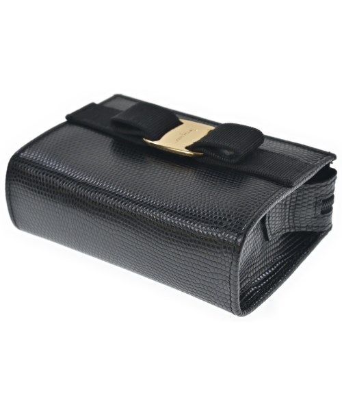 Salvatore Ferragamo（サルバトーレフェラガモ）ポーチ 黒 サイズ:- レディース/2200649433049
