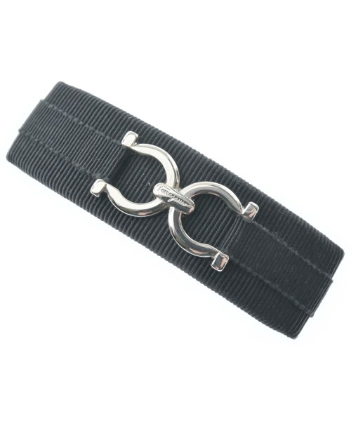 Salvatore Ferragamo(サルバトーレフェラガモ)ヘアアクセサリー 黒 サイズ:-/2200649433841