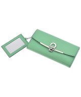 Salvatore Ferragamo（サルバトーレフェラガモ）財布・コインケース 緑 サイズ:- レディース/2200649434510