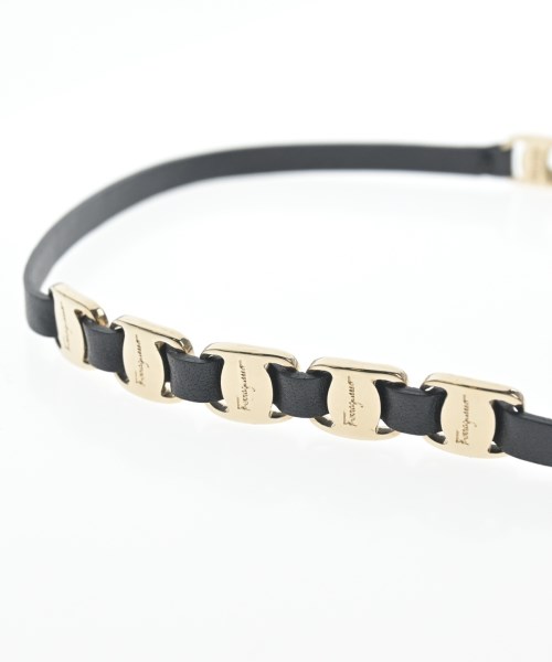 Salvatore Ferragamo（サルバトーレフェラガモ）ブレスレット・バングル 黒 サイズ:- レディース/2200649726080