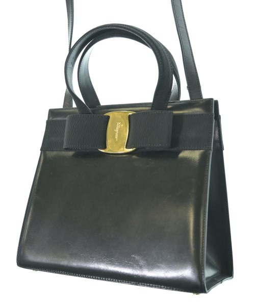 Salvatore Ferragamo（サルバトーレフェラガモ）ハンドバッグ 黒 サイズ:- レディース/2200652144123