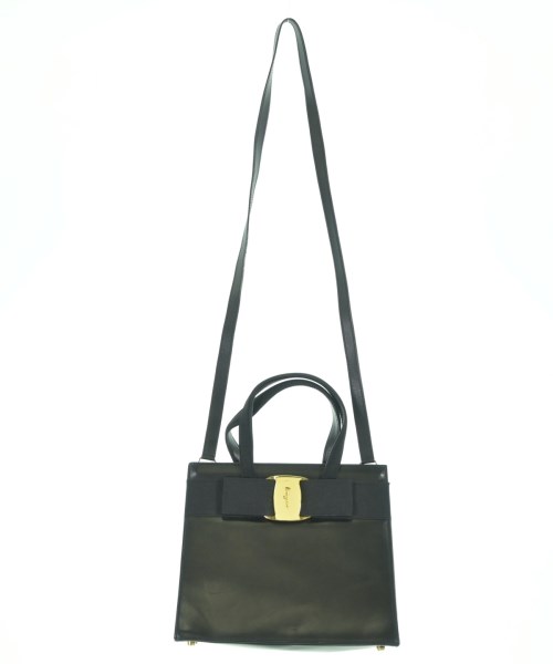 Salvatore Ferragamo（サルバトーレフェラガモ）ハンドバッグ 黒 サイズ:- レディース/2200652144246