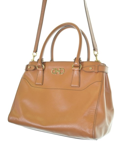 Salvatore Ferragamo（サルバトーレフェラガモ）ハンドバッグ 茶 サイズ:- レディース/2200652144598