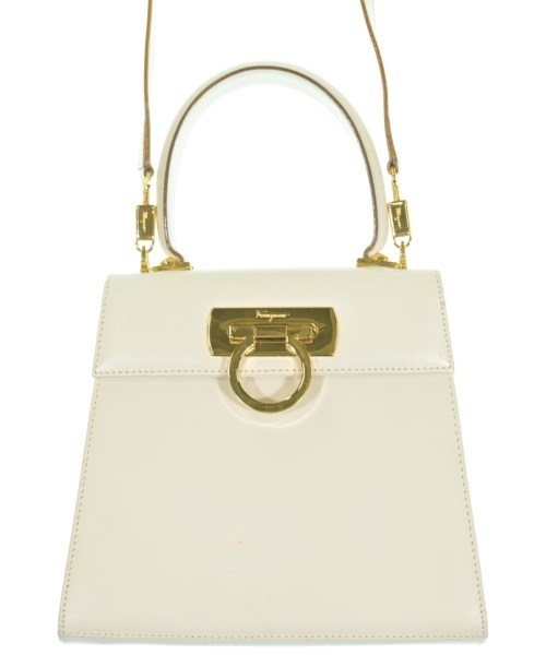 Salvatore Ferragamo(サルバトーレフェラガモ)ハンドバッグ 白 サイズ:-/2200652144666