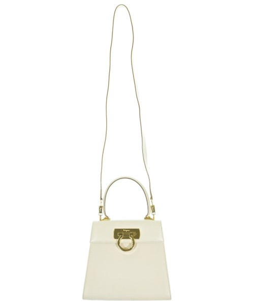 Salvatore Ferragamo（サルバトーレフェラガモ）ハンドバッグ 白 サイズ:- レディース/2200652144666