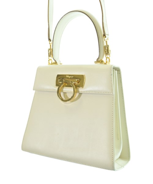 Salvatore Ferragamo（サルバトーレフェラガモ）ハンドバッグ 白 サイズ:- レディース/2200652144666