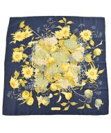 Salvatore Ferragamo（サルバトーレフェラガモ）バンダナ・スカーフ 紺 サイズ:- レディース/2200653069098