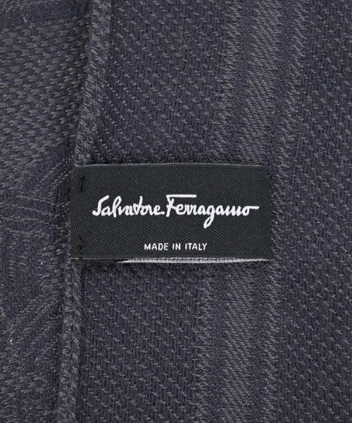 Salvatore Ferragamo（サルバトーレフェラガモ）マフラー 紺 サイズ:- メンズ/2200651925587