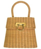 Salvatore Ferragamo（サルバトーレフェラガモ）かごバッグ ベージュ サイズ:S レディース/2200704080041
