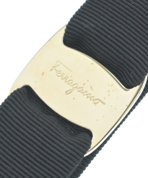 Salvatore Ferragamo（サルバトーレフェラガモ）ヘアアクセサリー 黒 サイズ:- レディース/2200702483035