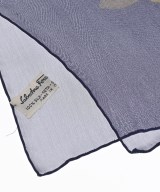 Salvatore Ferragamo（サルバトーレフェラガモ）バンダナ・スカーフ 紺 サイズ:- レディース/2200705489348