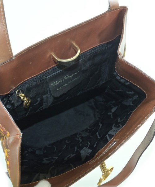 Salvatore Ferragamo（サルバトーレフェラガモ）トートバッグ 茶 サイズ:- レディース/2200710445469