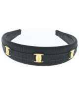 Salvatore Ferragamo（サルバトーレフェラガモ）ヘアアクセサリー 黒 サイズ:- レディース/2200663116249