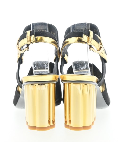 Salvatore Ferragamo（サルバトーレフェラガモ）サンダル 黒 サイズ:5 1/2(23cm位) レディース/2200666316097