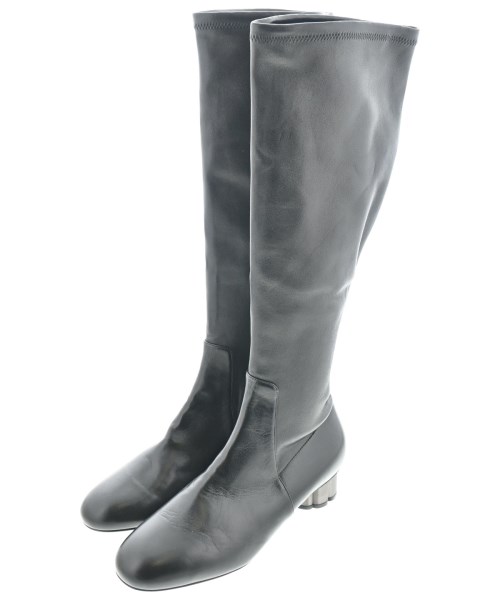 Salvatore Ferragamo(サルバトーレフェラガモ)ブーツ 黒 サイズ:5 1/2(23cm位)/2200666316127