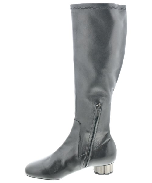 Salvatore Ferragamo（サルバトーレフェラガモ）ブーツ 黒 サイズ:5 1/2(23cm位) レディース/2200666316127