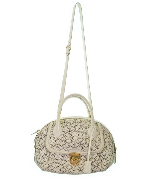 Salvatore Ferragamo（サルバトーレフェラガモ）ハンドバッグ 白 サイズ:- レディース/2200669729078