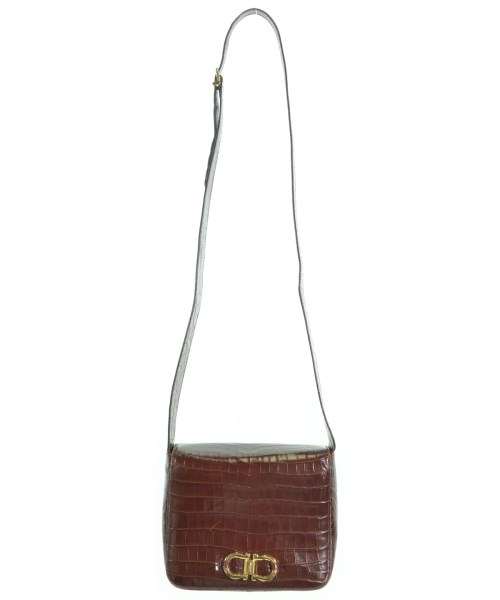 Salvatore Ferragamo（サルバトーレフェラガモ）ショルダーバッグ 茶 サイズ:- レディース/2200672256172