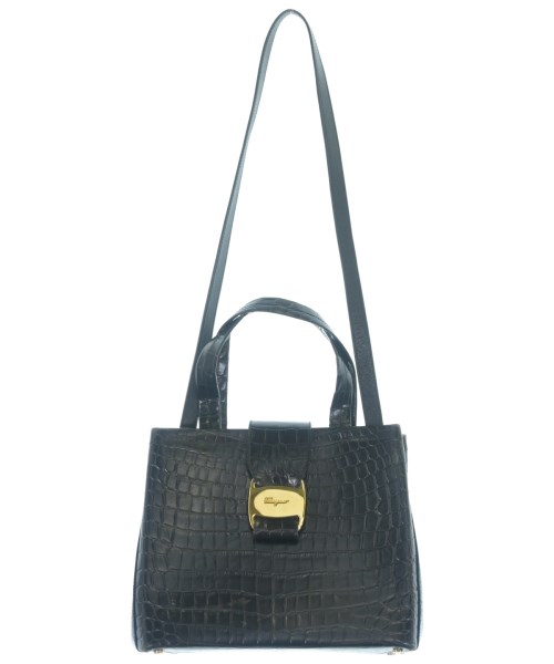Salvatore Ferragamo（サルバトーレフェラガモ）ハンドバッグ 黒 サイズ:- レディース/2200672256288