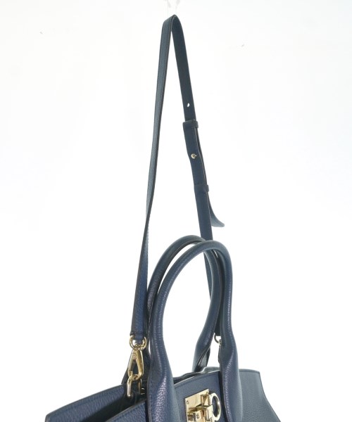 Salvatore Ferragamo（サルバトーレフェラガモ）ハンドバッグ 紺 サイズ:- レディース/2200719902390