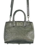 Salvatore Ferragamo（サルバトーレフェラガモ）ハンドバッグ シルバー サイズ:- レディース/2200719903281